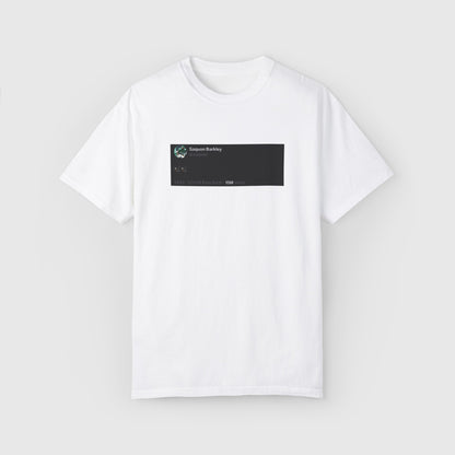 Saquon Barkley Is An Eagle Tweet Tee Product Pic Front White