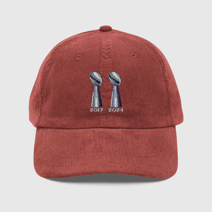 Eagles SB Corduroy Embroidered Hat