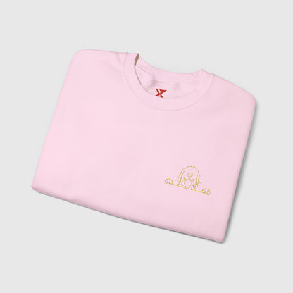Golden Retriever Embroidered Crewneck