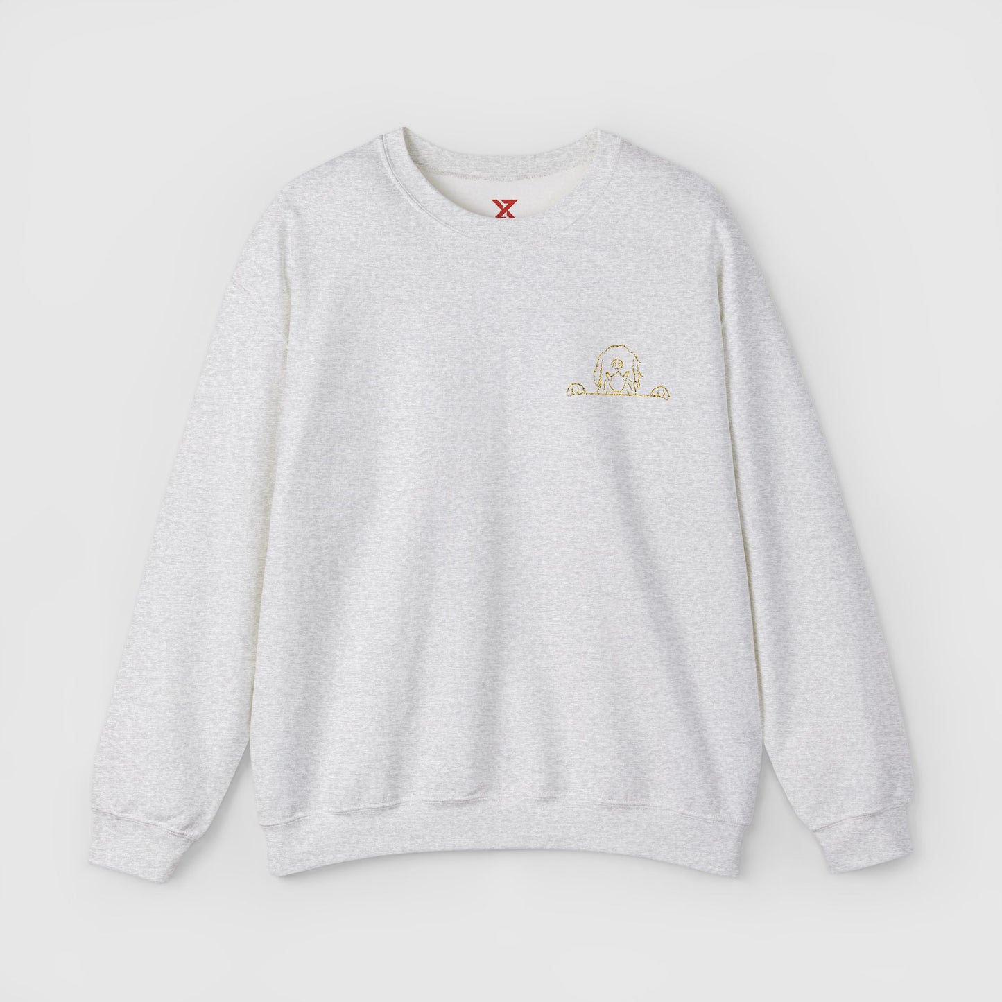 Golden Retriever Embroidered Crewneck