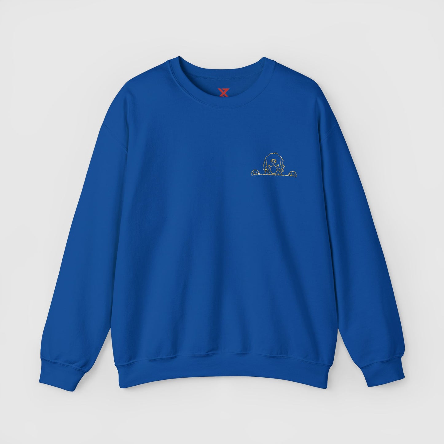 Golden Retriever Embroidered Crewneck
