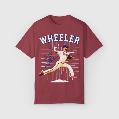 Zack Wheeler Signature Tee Product Pic Front Chili