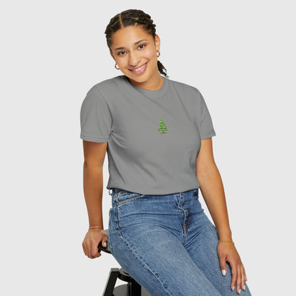 An Appeal To Heaven Embroidered Tee Granite Female Model