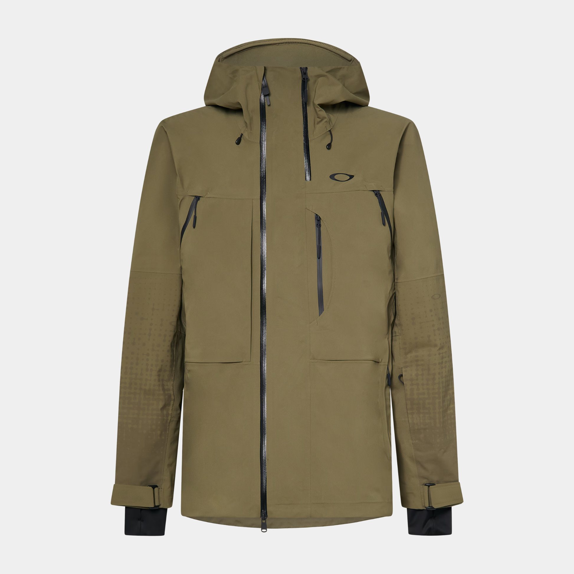 Baldface Shell JacketArmy Green Oakley Product Picture Front