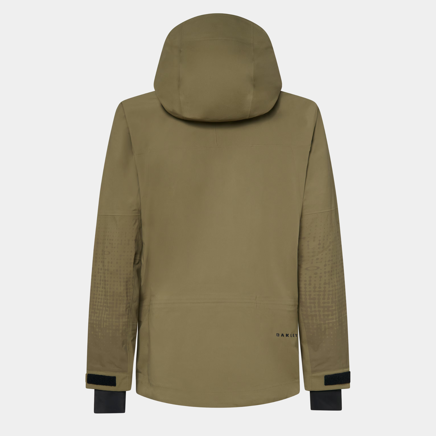 Baldface Shell Jacket Army Green Oakley Product Picture Back