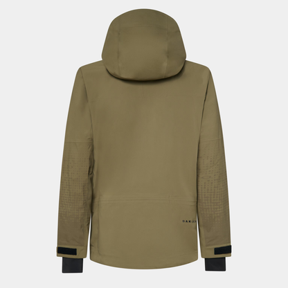 Baldface Shell Jacket Army Green Oakley Product Picture Back