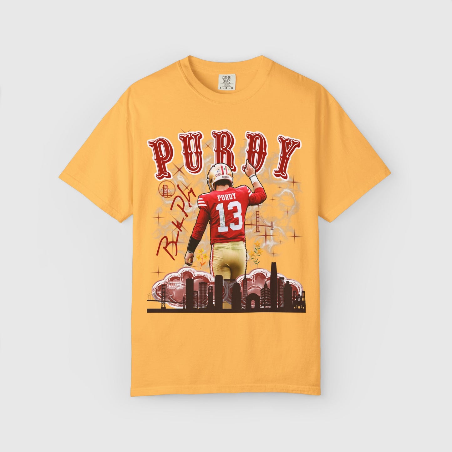 Brock Purdy City Tee Citrus