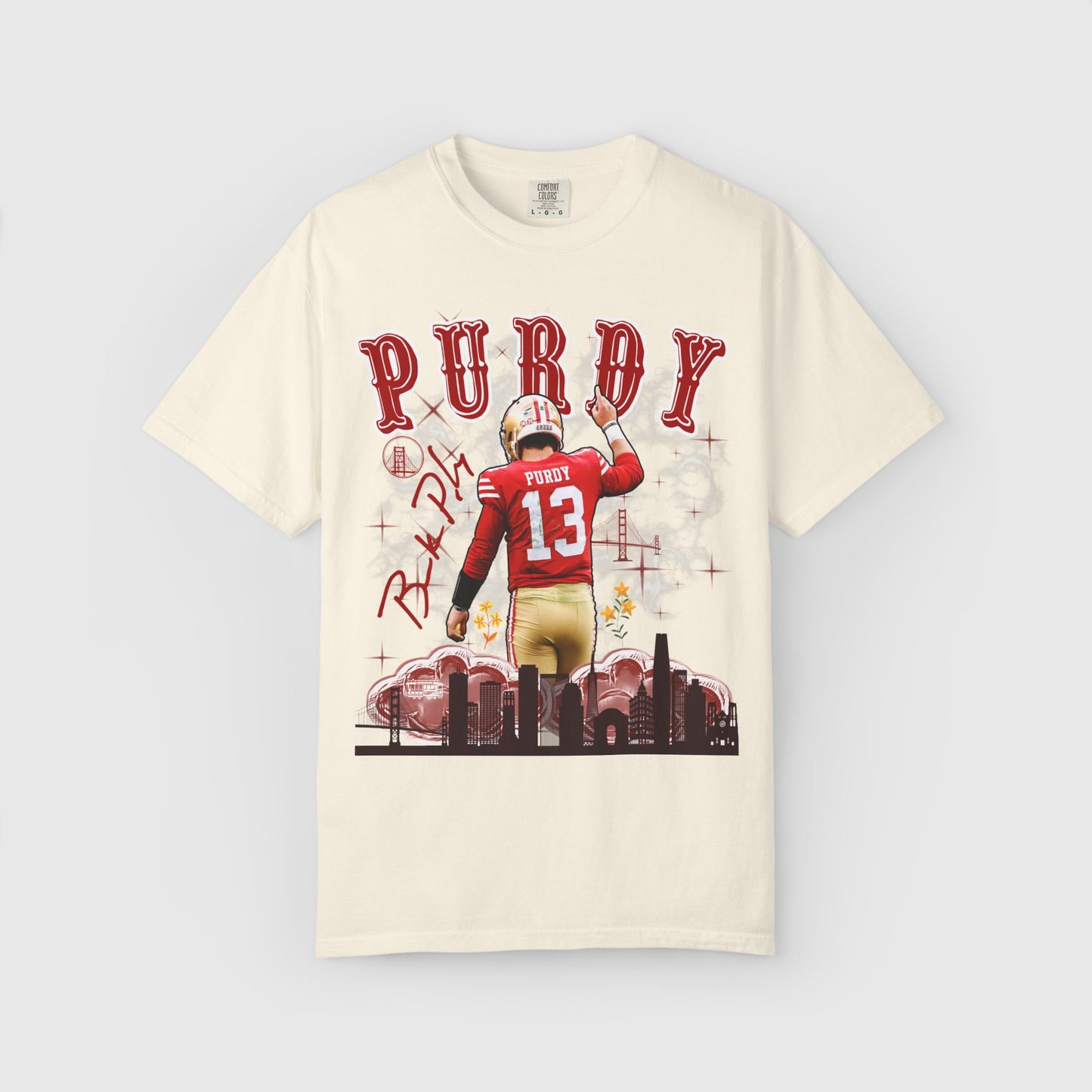 Brock Purdy City Tee Ivory