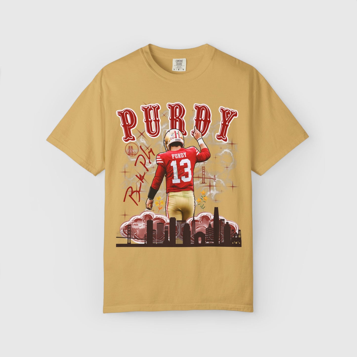 Brock Purdy City Tee Musturd