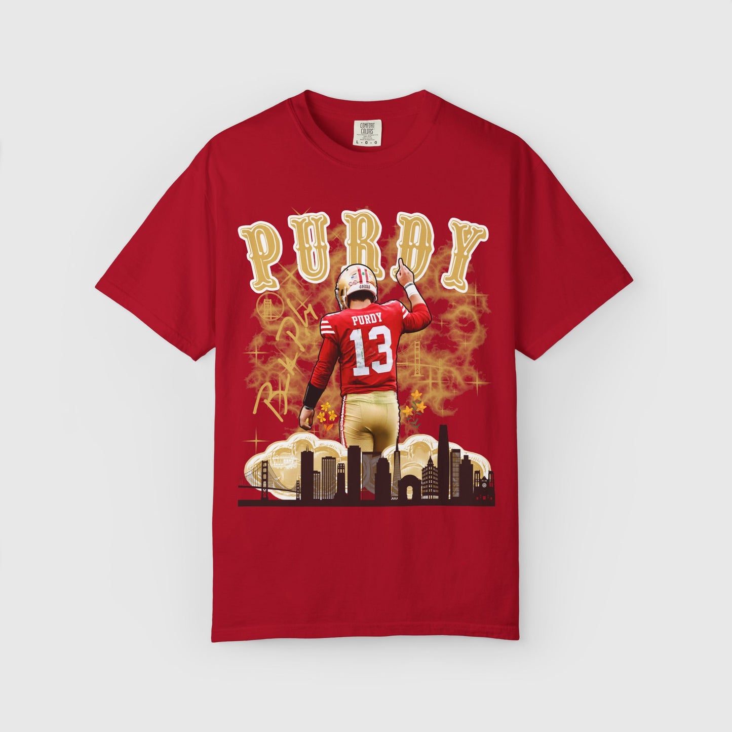 Brock Purdy City Tee Red