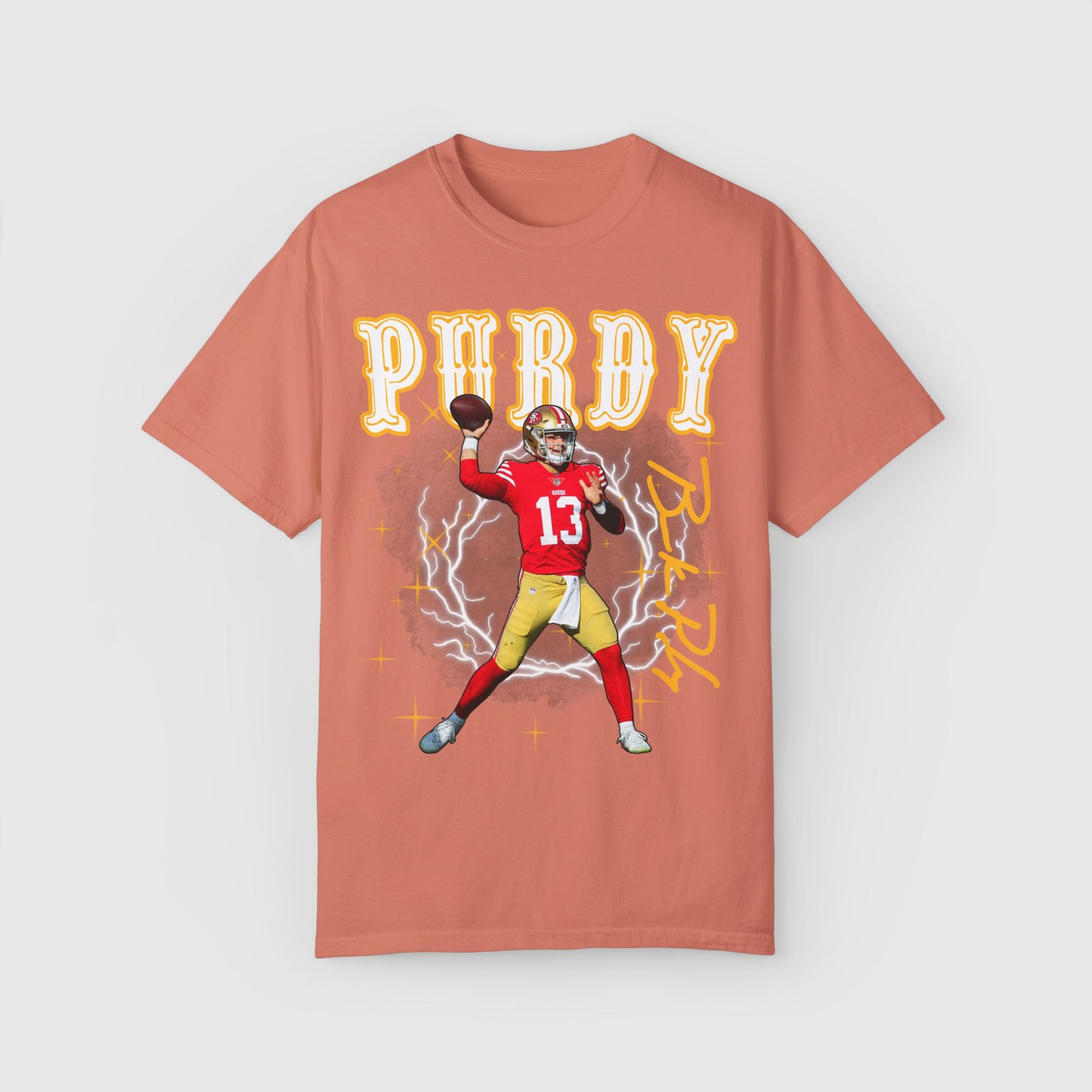 Brock Purdy Signature Tee Terracotta
