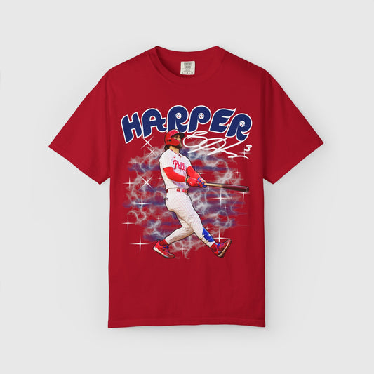 Bryce Harper Signature Tee Product Pic Red