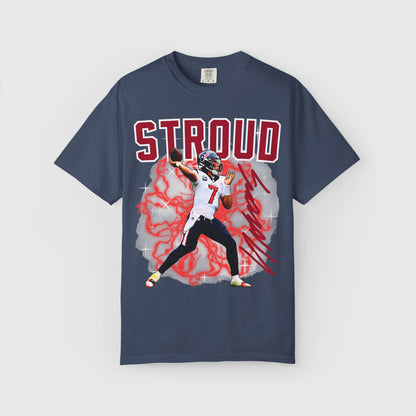 C.J Stroud Signature Tee Product Pic Midnight
