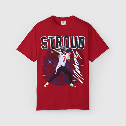 C.J Stroud Signature Tee Product Pic Red