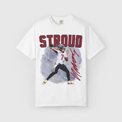 C.J Stroud Signature Tee Product Pic White