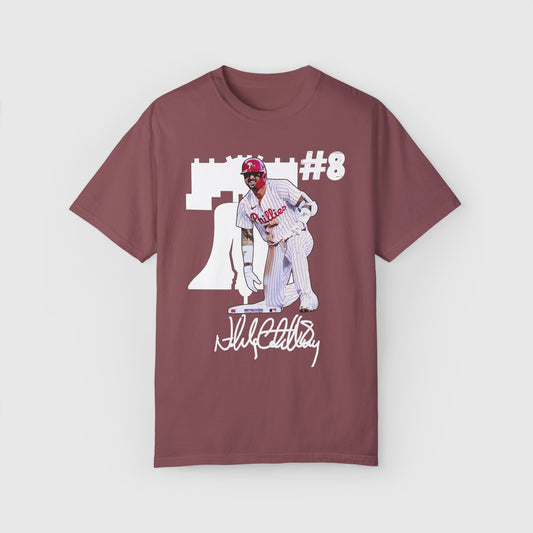 Castellanos Cartoon Sig Tee Product Pic Brick
