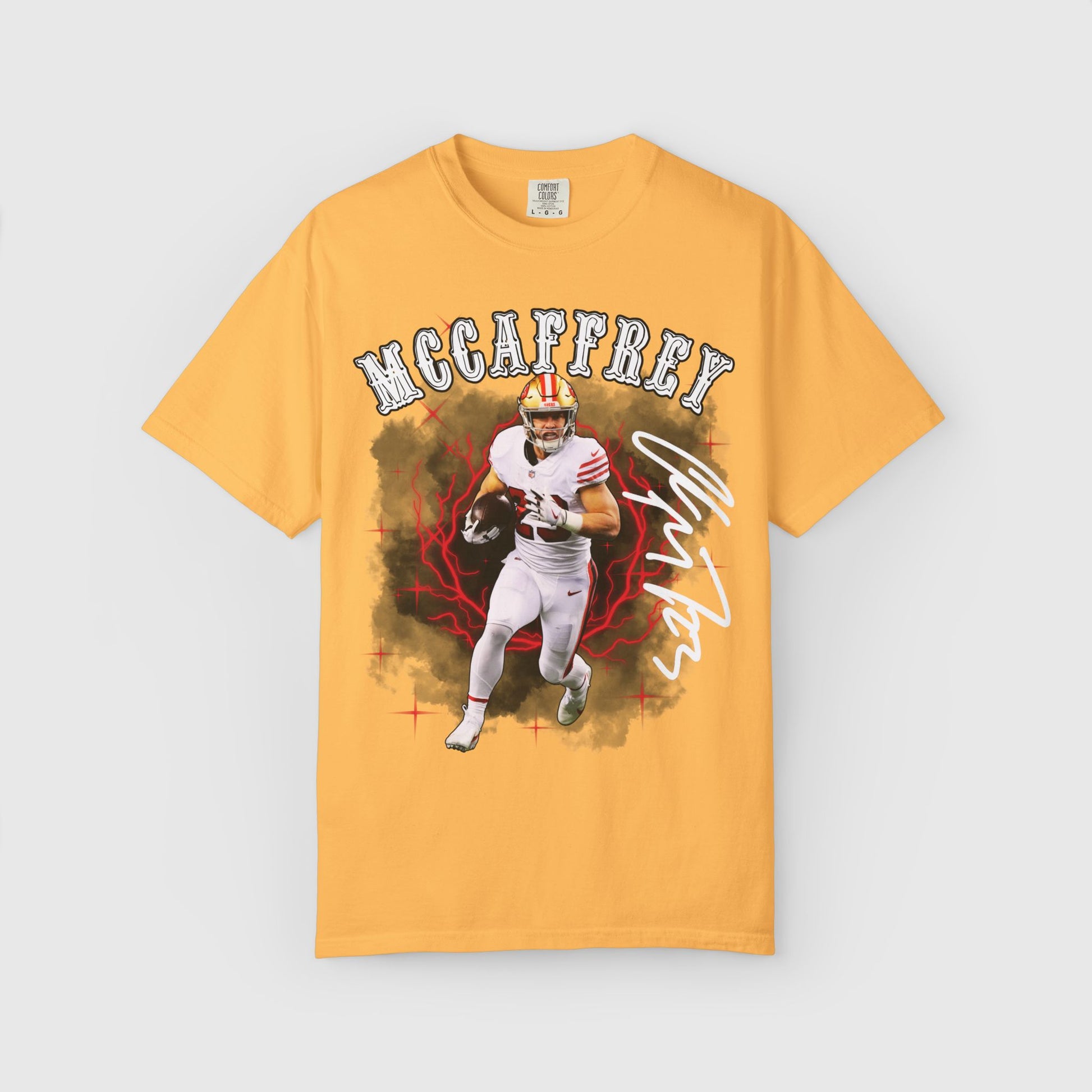 Christian McCaffrey Signature Tee Citrus