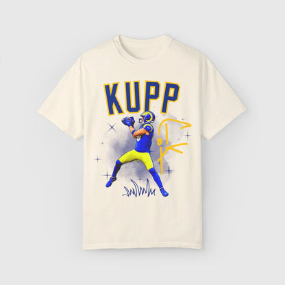 Cooper Kupp Signature Tee Product Pic Front Ivory