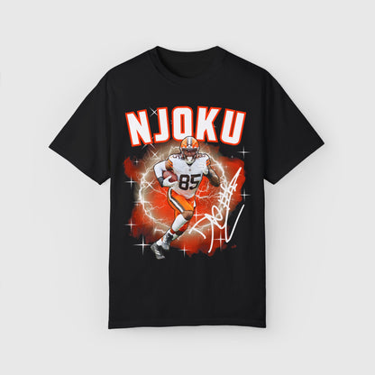 David Njoku Signature Tee Black