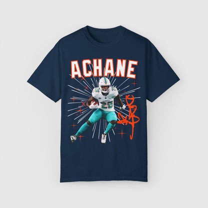 De'von Achane Signature Tee True Navy