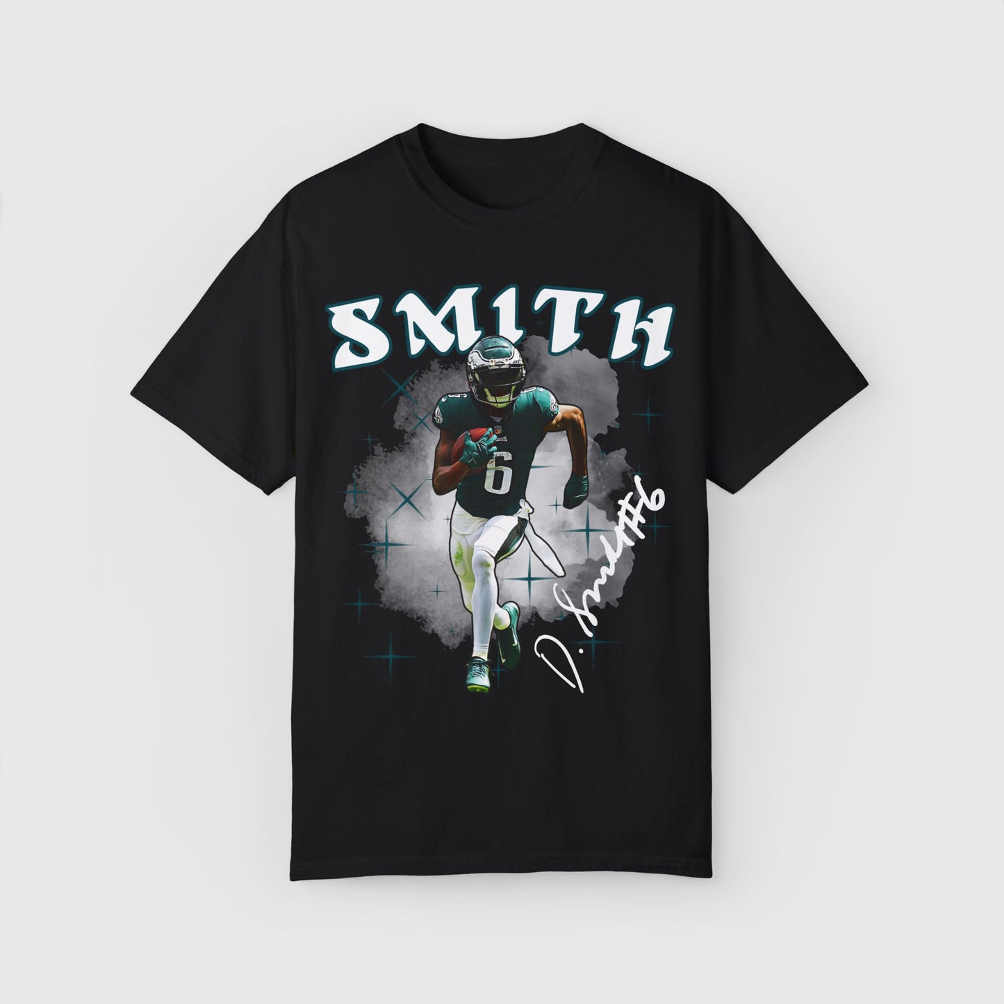 Devonta Smith Signature Tee Product Pic Black