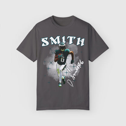 Devonta Smith Signature Tee Product Pic Graphite