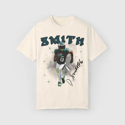 Devonta Smith Signature Tee Product Pic Ivory