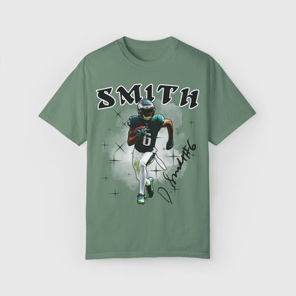 Devonta Smith Signature Tee Product Pic Light Green