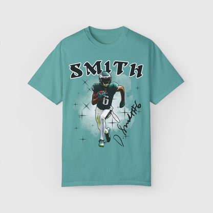 Devonta Smith Signature Tee Product Pic Seafoam
