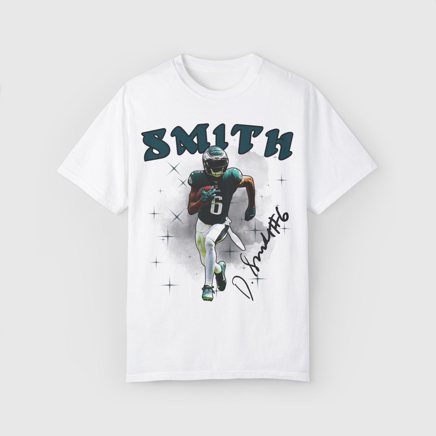 Devonta Smith Signature Tee Product Pic White