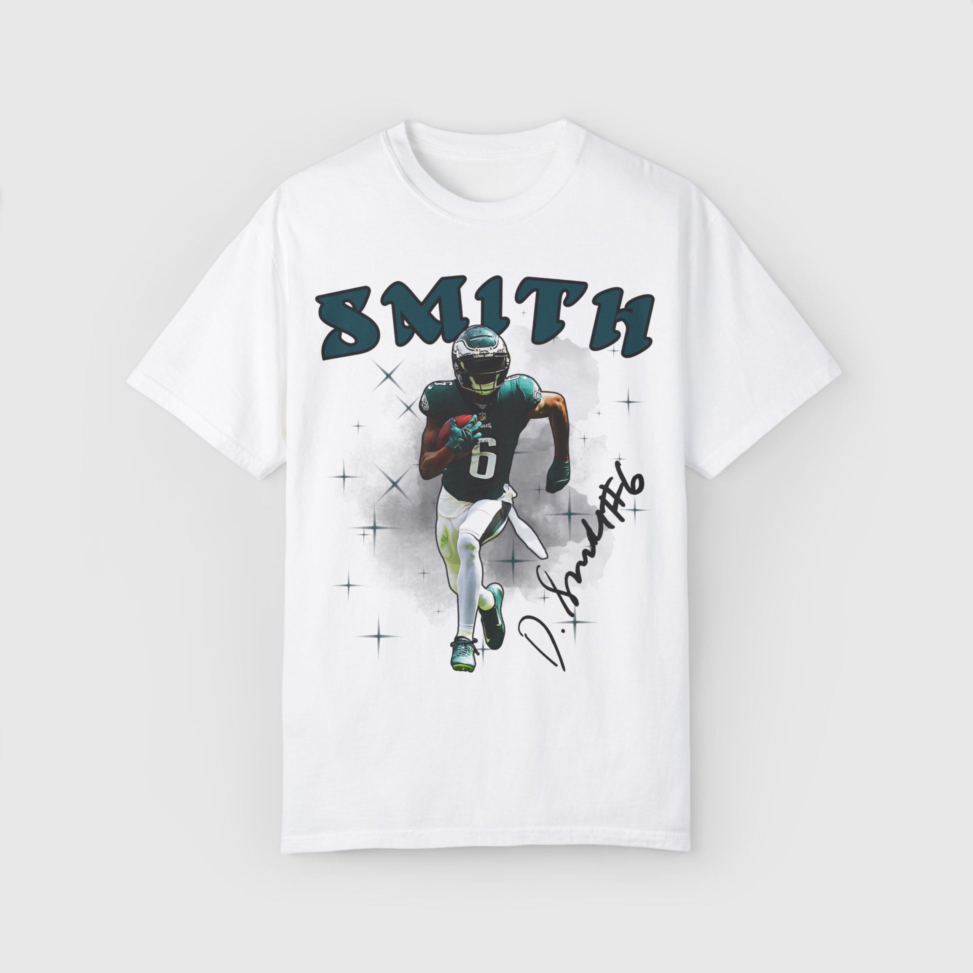 Devonta Smith Signature Tee Product Pic White