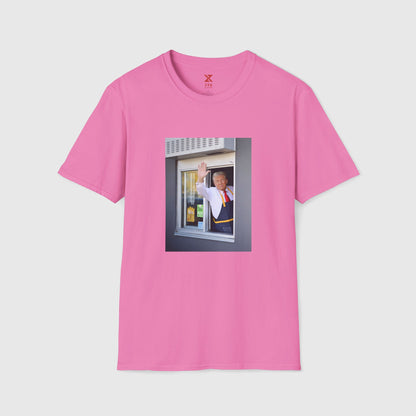 Donald Trump McDonald's Tee Product Pic Azalea