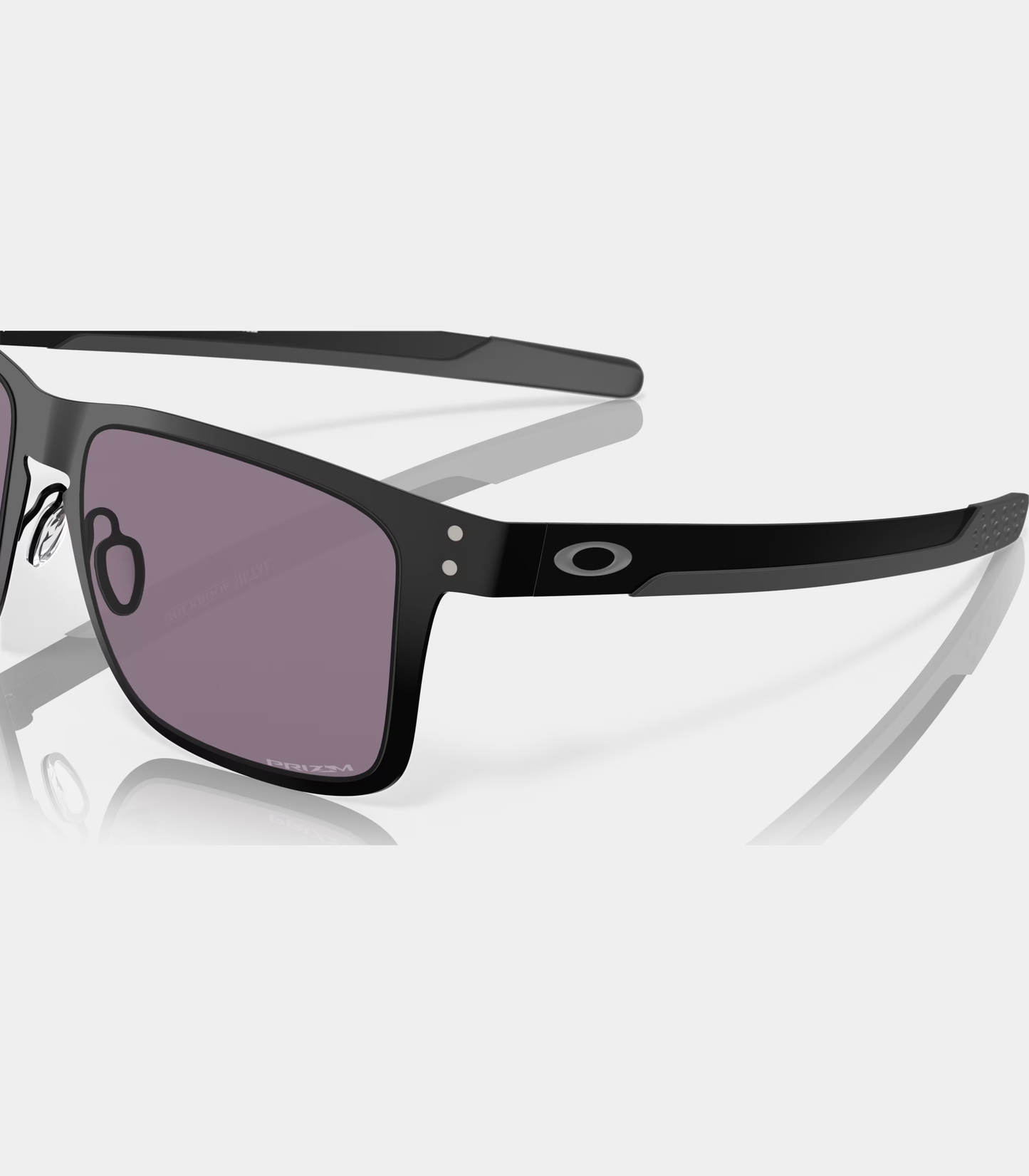 Holbrook Metal Matte Blk Prizm Grey Closeup