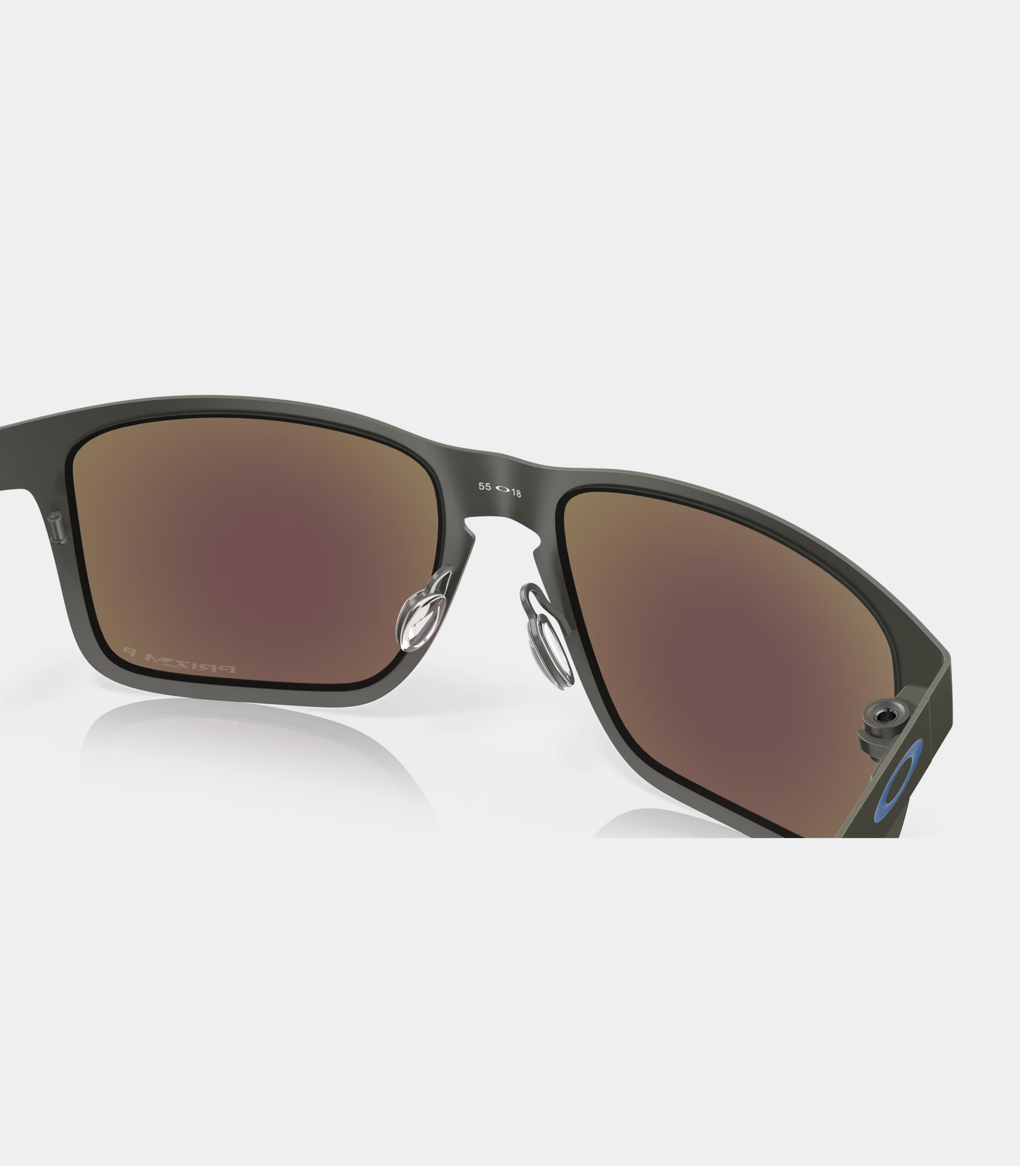 Holbrook Metal Matte Gunmetal Prizm Sapphire Polarized Inside Lens