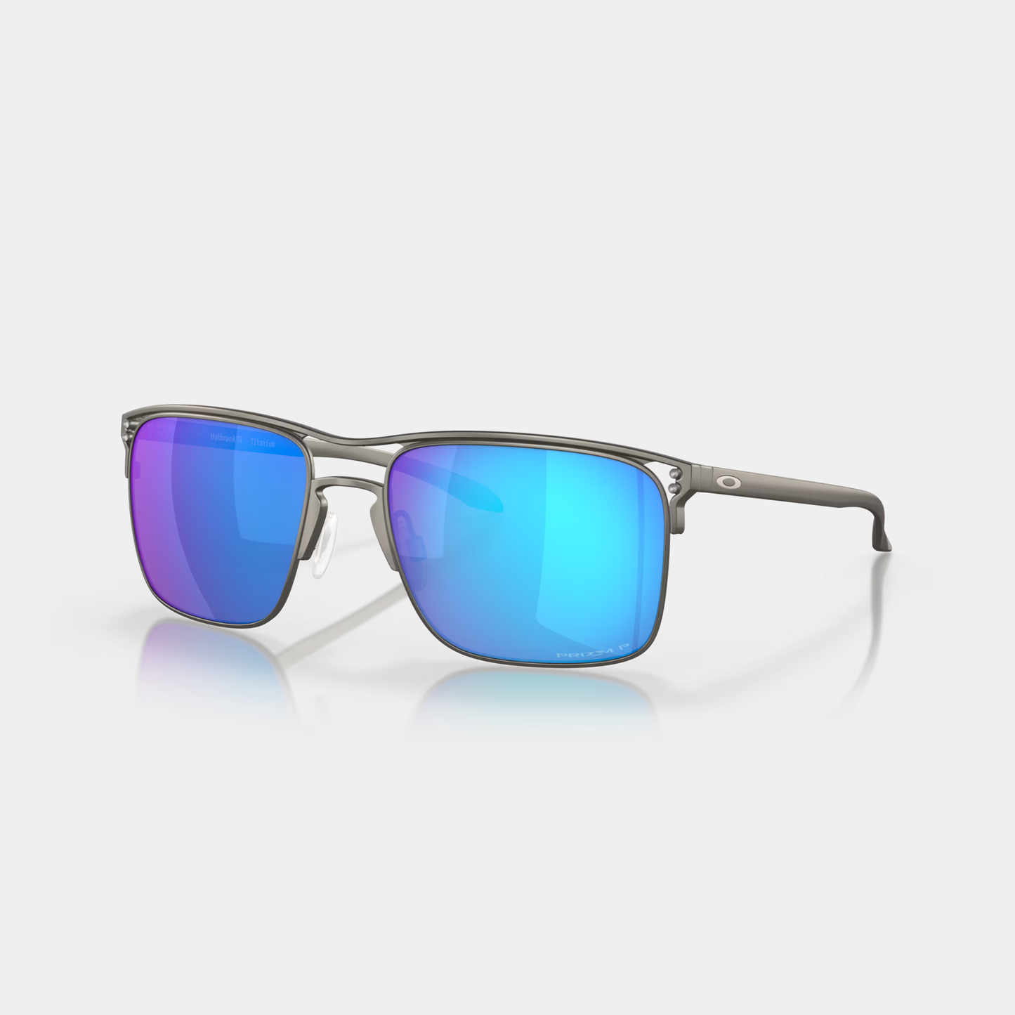 Holbrook Ti Satin Chrome/Prizm Sapphire Polarized