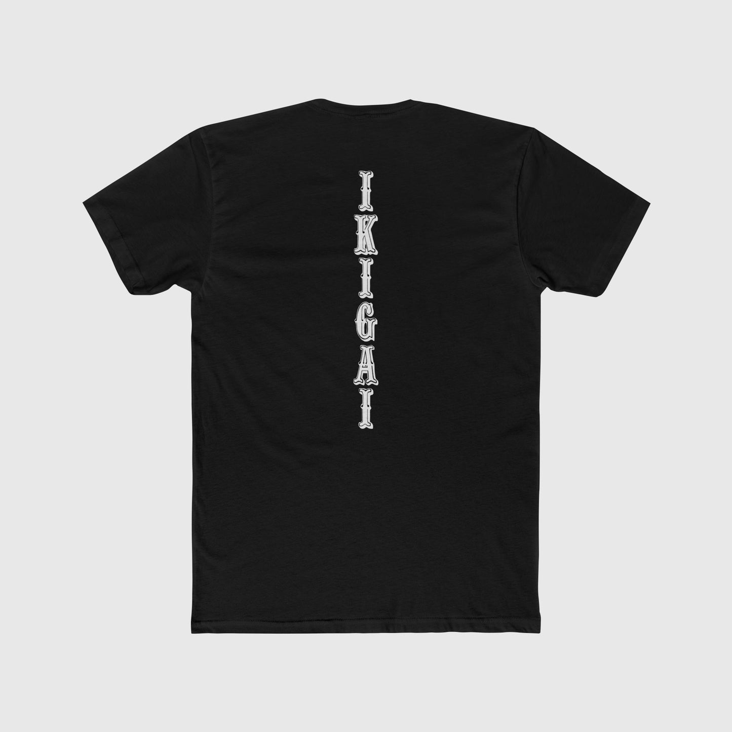 Ikigai Vert Training Tee Zyg Designs Product Pic Black Back