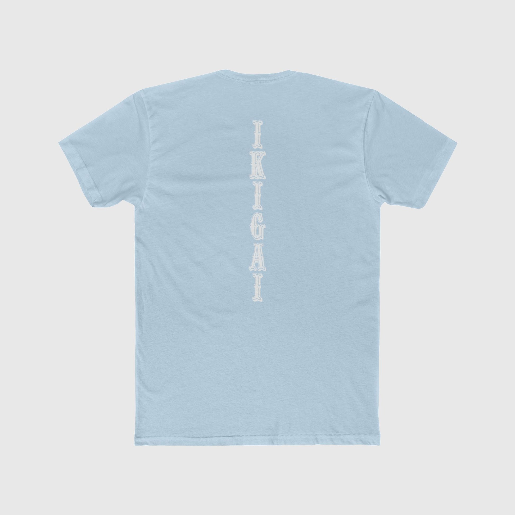 Ikigai Vert Training Tee Zyg Designs Product Pic Light Blue Back