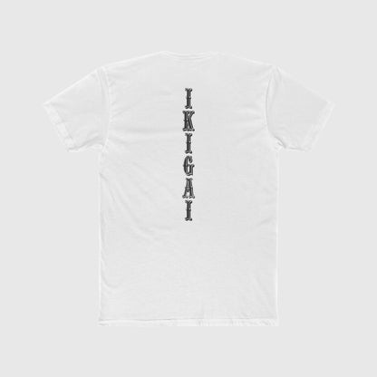 Ikigai Vert Training Tee Zyg Designs Product Pic White Back