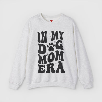 In My Dog Mom Era Crewneck Product Pic Front Ash