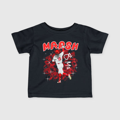 Infant Brandon Marsh Signature Tee Black