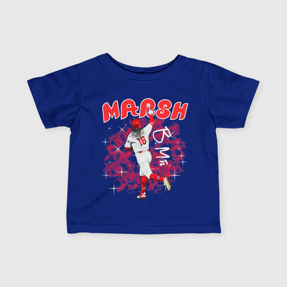 Infant Brandon Marsh Signature Tee Royal