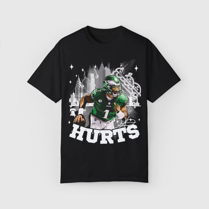 Jalen Hurts City Tee Black