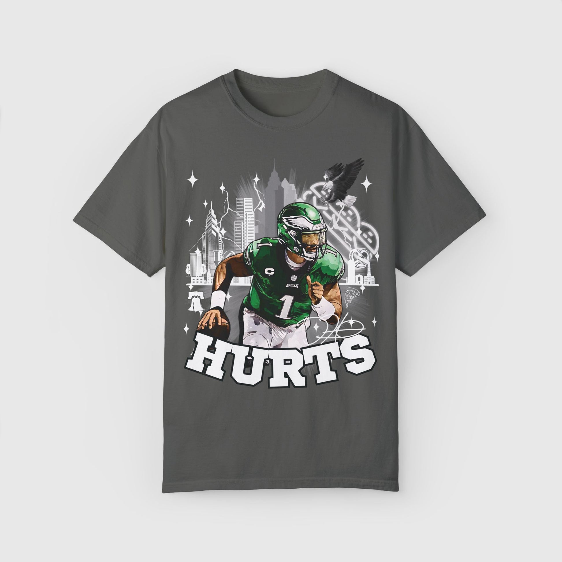 Jalen Hurts City Tee Pepper