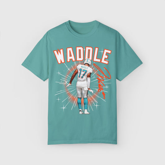 Jaylen Waddle Signature Tee 2.0 Seafoam