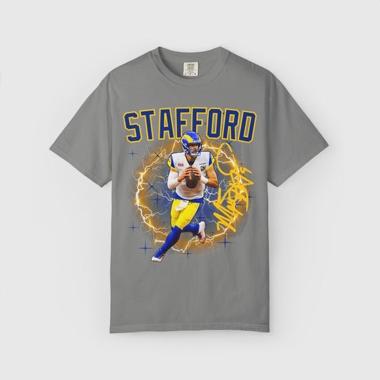 Matt Stafford Signature Tee Product Pic Granite