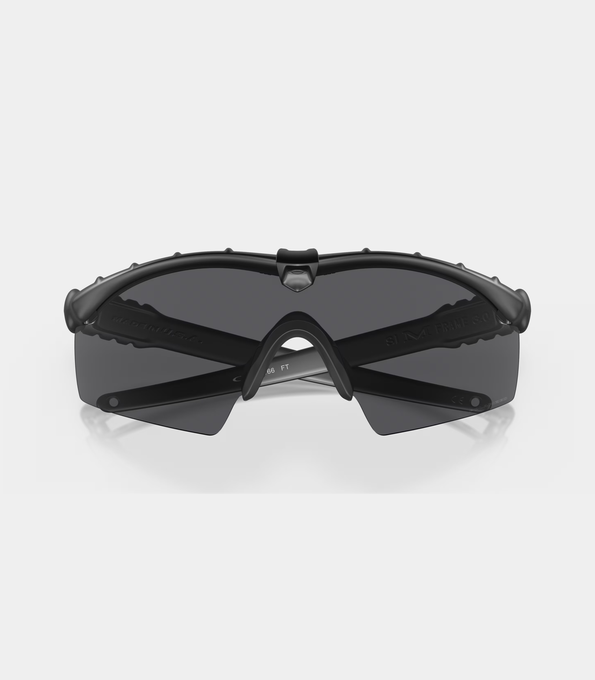 Oakley Standard Issue Ballistic M Frame 3.0 Strike Matte Black Grey Front View