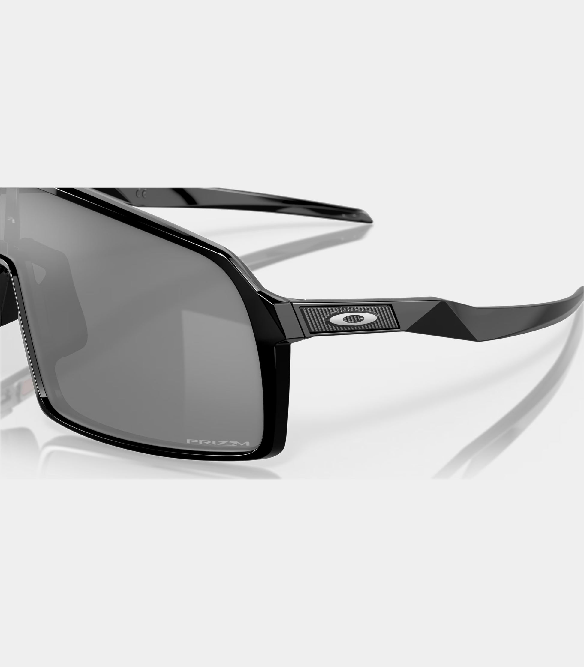 Oakley Sutro Polished Black Prizm Close Up