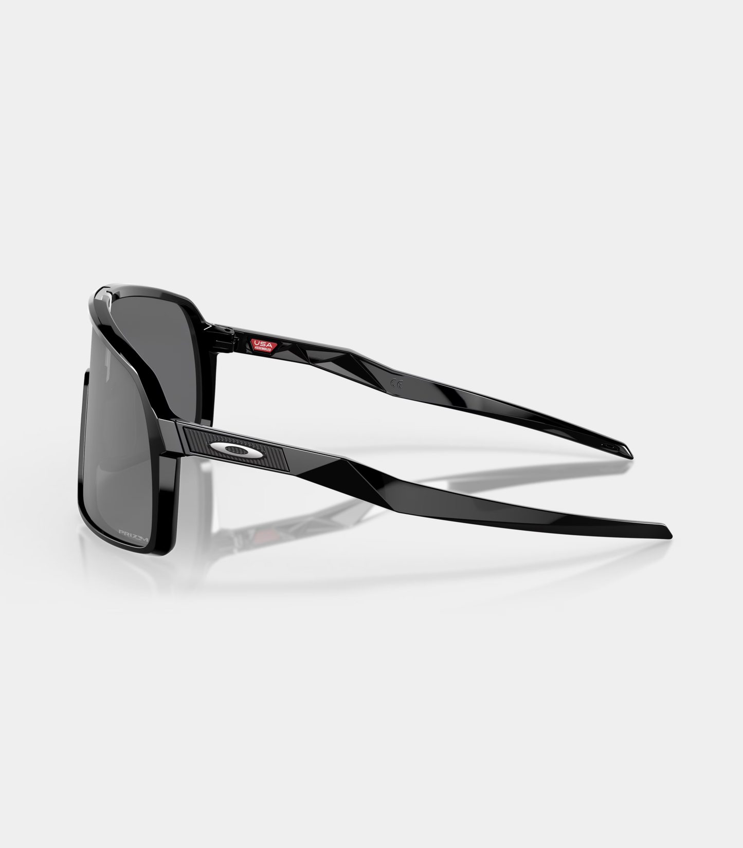 Oakley Sutro Polished Black Prizm Side View