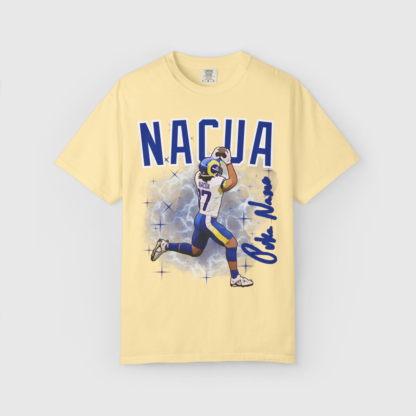 Puka Nacua Cartoon Signature Tee Banana