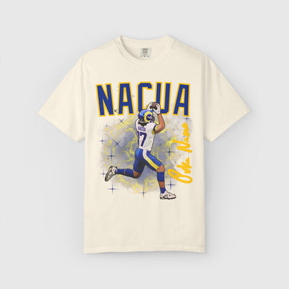Puka Nacua Cartoon Signature Tee Ivory